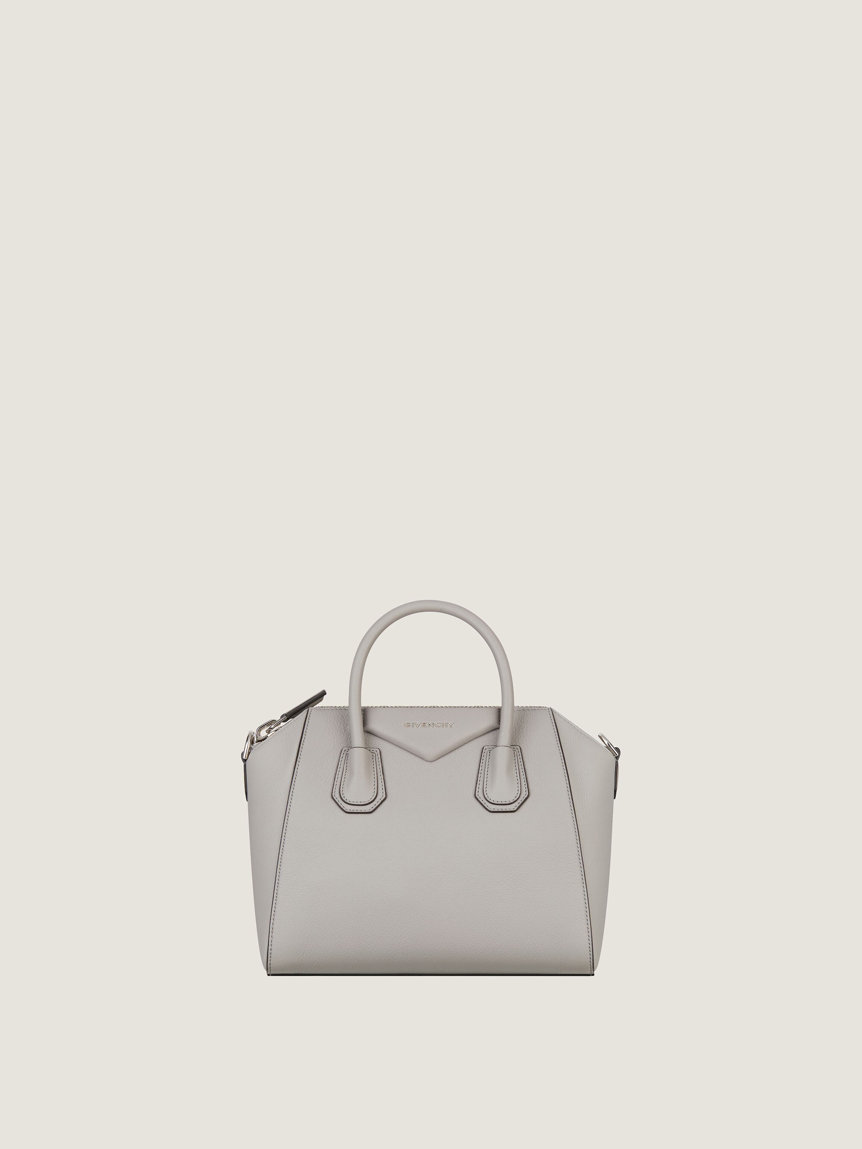 Mini Antigona bag in grained leather